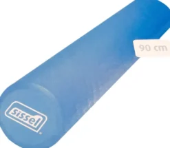 Sissel Pilates Roller Pro 90 cm Blau Inklusive Übungsposter 1...