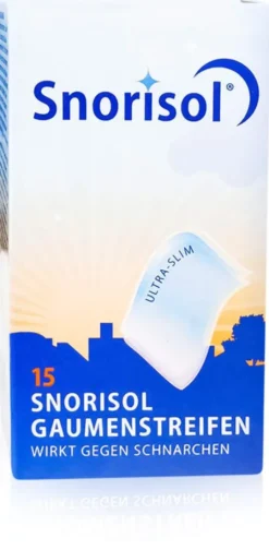 Snorisol 15 Gaumenstreifen