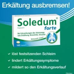 Soledum Kapseln forte 100 magensaftresistente Kapseln