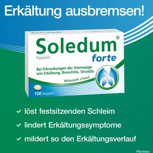 Soledum Kapseln forte 100 magensaftresistente Kapseln