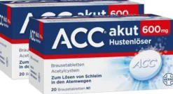Sparset ACC akut 600 mg Hustenlöser 2 x 20 Brausetabletten