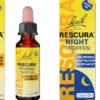Sparset Bach Original Rescura alkoholfrei 10 ml Tropfen + Rescura Night Tropfen alkoholfrei 10 ml