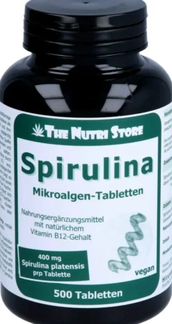 Spirulina 400 mg 500 Tabletten
