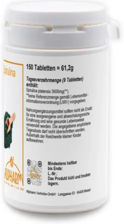 Spirulina Tabletten 150 Stück