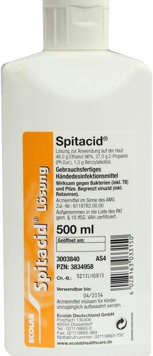 Spitacid Lösung 500 ml Lösung