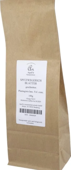 Spitzwegerichblätter 100 G