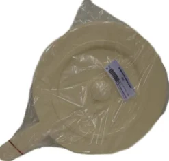 Stechbecken Kunststoff 31cm Creme Mit Deckel und Griff