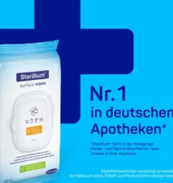 Sterillium Surface Wipes 60 Tücherendesinfektio