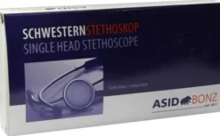 Stethoskop Schwester Blau