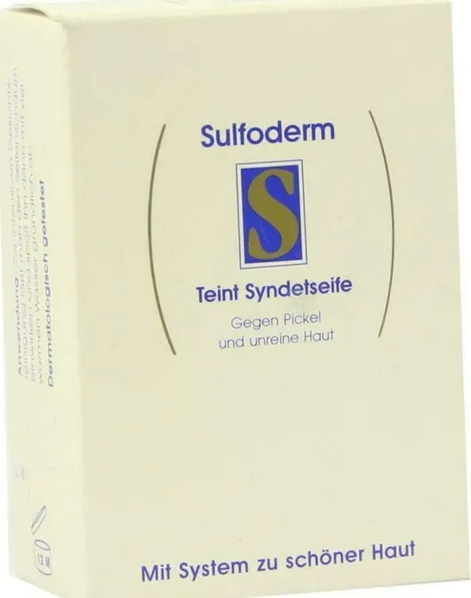 Sulfoderm S Teint Syndets 100 G Seife