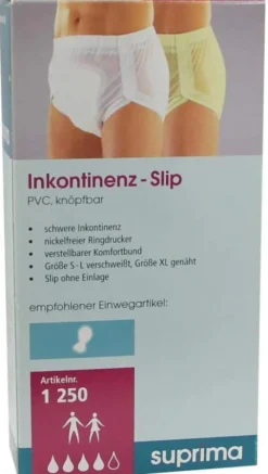 Suprima Inkontinenzhose Gr.M Weiss 250 1 Stück