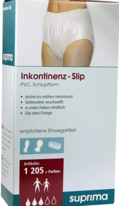 Suprima Inkontinenzhose Gr.40 Weiss 205 1 Stück