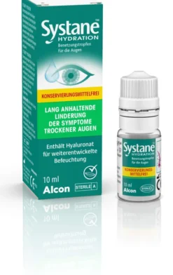 Systane Hydration ohne Konservierungsmittel 10 ml Augentropfen