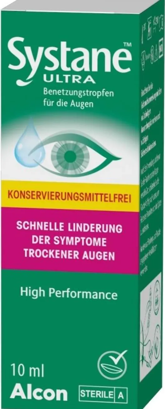 Systane Ultra Benetzungstropfen ohne Konservierungsmittel 10 ml Augentropfen