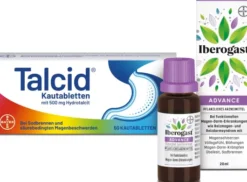 Talcid 50 Kautabletten + Iberogast Advance 20 ml