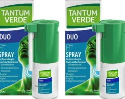 Tantum Verde Duo 1,5 mg je ml + 5 mg je ml Spray zur Anwendung in der Mundhöle 2 x 15 ml