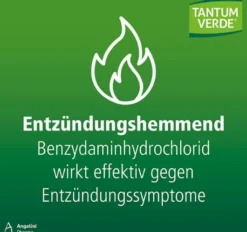 Tantum Verde 3 mg 20 Lutschtabletten mit Orange-Honiggeschmack