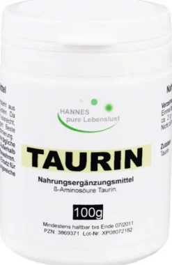 Taurin Pur 100 G Pulver
