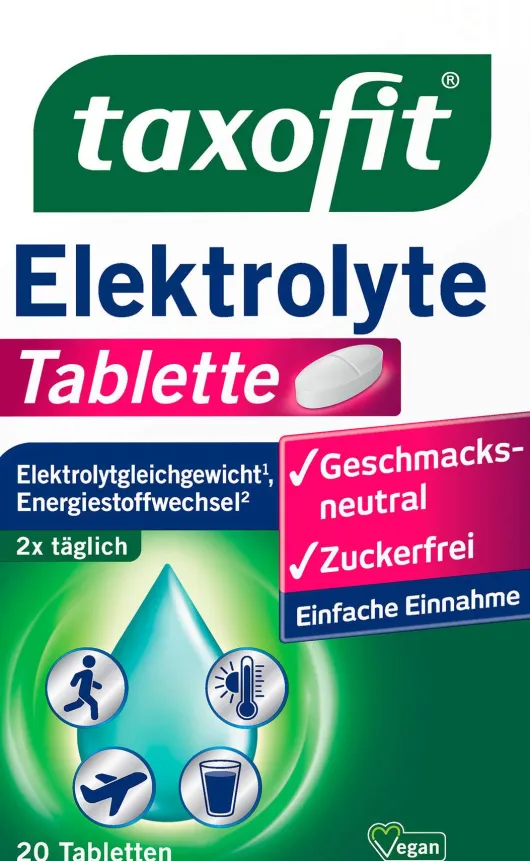 Taxofit Elektrolyte 20 Tabletten