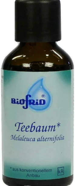 Teebaum Öl Echt Australisch Biofrid 50 ml Öl