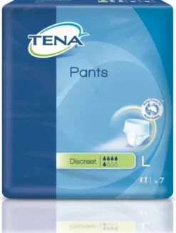 Tena Pants Discreet Inkontinenz Slip Größe L 95-125cm 4x7 Stück
