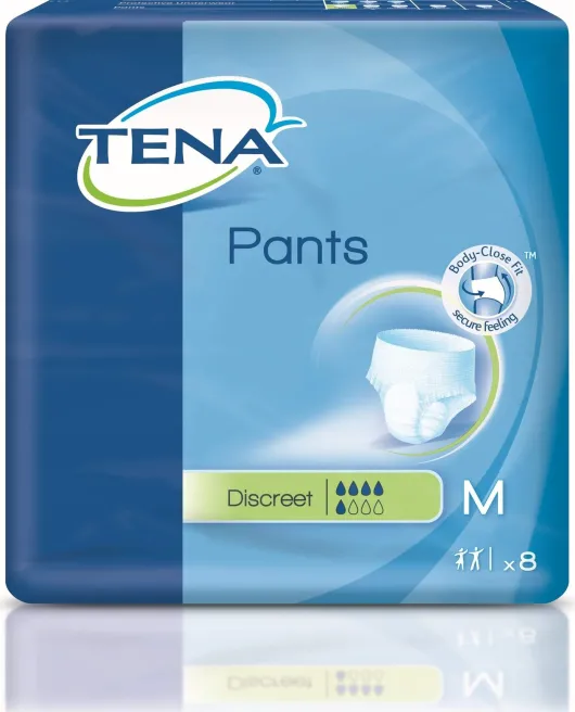 Tena Pants Discreet Medium Slip 75 - 100 cm 4 X 8 Inkontinenzslips