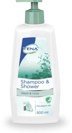 Tena Shampoo und Shower 500 ml Spender