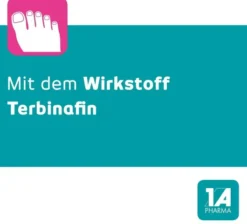 Terbinafin 1A Pharma Nagellack gegen Nagelpilz 3,3 ml