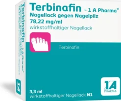 Terbinafin 1A Pharma Nagellack gegen Nagelpilz 3,3 ml