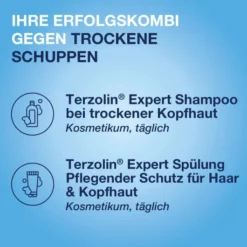 Terzolin Expert Shampoo bei trockener Kopfhaut 200 ml