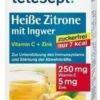 Tetesept Heisse Zitrone Mit Ingwer Zuckerfrei 10 X 3 G Pulver