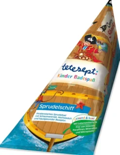 Tetesept Kinder Badespaß Sprudelschiff Capt n Sharky 70 G
