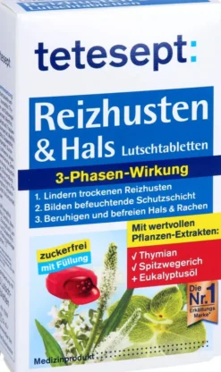 Tetesept Reizhusten & Hals 20 Lutschtabletten