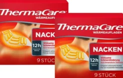 Thermacare Nacken Schulter Auflage zur Schmerzlinderung 2 x 9 Stück