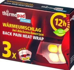 Thermopad Wärmeumschlag bei Rückenschmerzen 3 Stück
