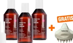 Thiocyn Haarserum Frauen vegan 3 x 150 ml + gratis Massagebürste 1 Stück