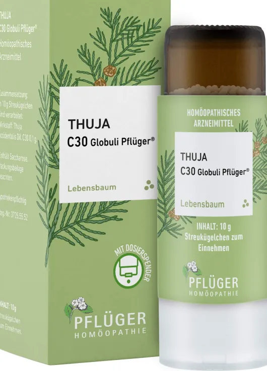 Thuja C 30 Globuli Pflüger Dosierspender 10g