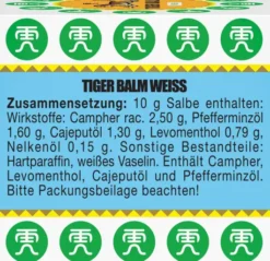 Tiger Balm weiß 19,4 g salbe