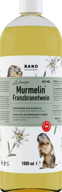 Tiroler Murmelin Franzbranntwein 1l