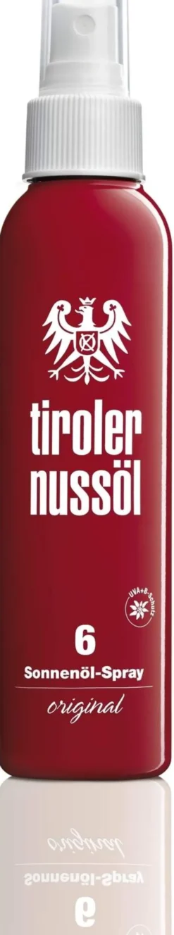 Tiroler Nussöl Original Wasserfest Lsf 6 Sonnenöl 150 ml Spray