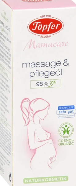 Töpfer Mamacare Massage & Pflegeöl