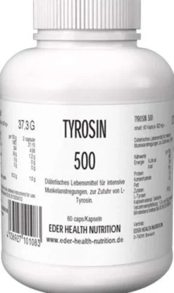 Tyrosin 500 60 Kapseln
