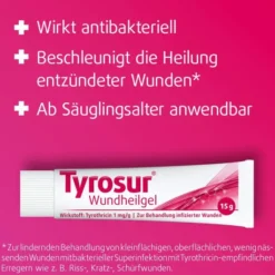 Tyrosur Wundheilgel 15 g
