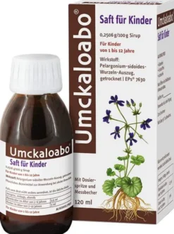 Umckaloabo Saft für Kinder 120 ml Sirup