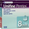 Unifine Pentips 8 mm 31 G Kanüle
