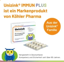 Unizink Immun Plus 10 Kapseln