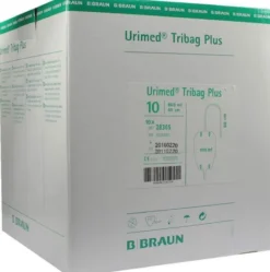 Urimed Tribag Plus Urin Beinbeutel 800ml 60cm Steril