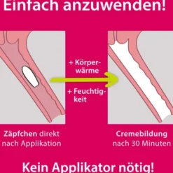 Vagisan Feuchtcreme Cremolum 16 Vaginalzäpfchen