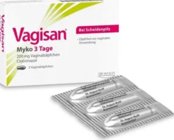 Vagisan Myko 3 Tage 200 mg Vaginalzäpfchen 3 Stück
