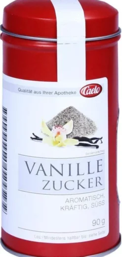 Vanillezucker Caelo Hv Packung Blechdose 90 G